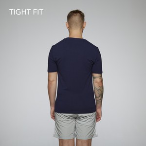 AS tee ss PO seatrash print blue from arctic seas