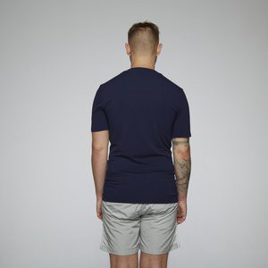 AS navy tee ss DD vintage seaside bathers patch from arctic seas