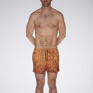AS swimmer32 BO oil spill print gold from arctic seas