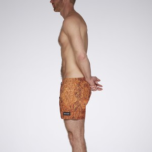 AS swimmer32 BO oil spill print gold from arctic seas