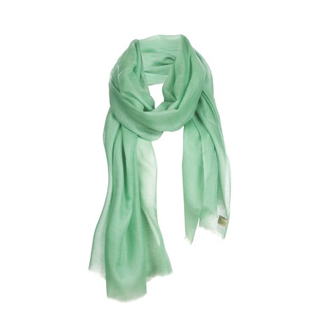 Green Cashmere Scarf from Asneh