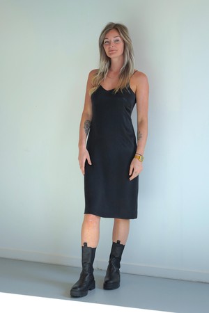 Vegan silk Slipdress from Atelier Jungles