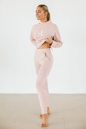 Track Pants / Misty Rose from Audella Athleisure