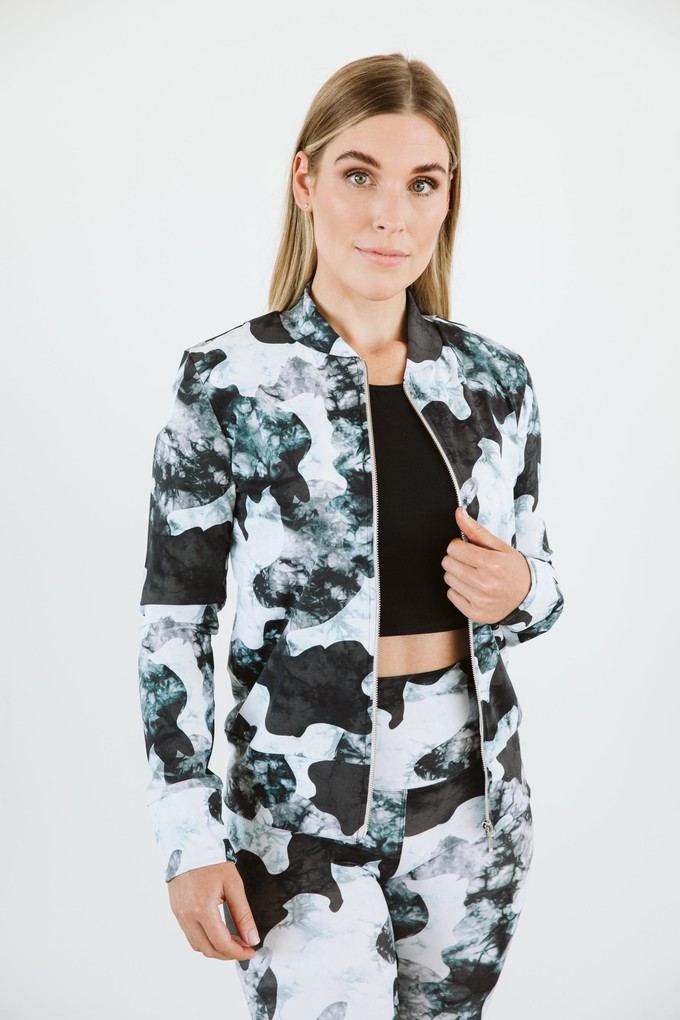 Signature Bomber Jacket / Camouflage from Audella Athleisure