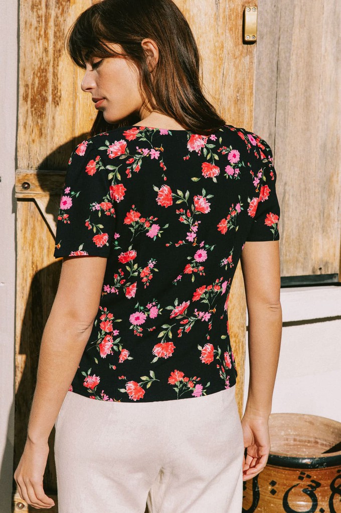 Blouse Althéa black from avani apparel