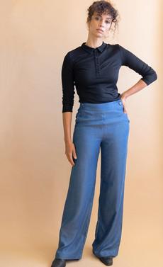 Pants Tamier blue jeans via avani apparel
