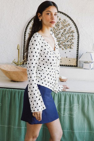Top Pivoine off-white from avani apparel