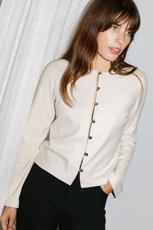 Vest Henné off-white from avani apparel