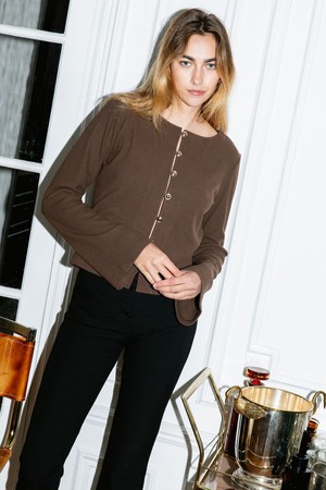 Vest Henné brown from avani apparel