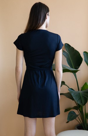 Dress Acacia dark blue from avani apparel