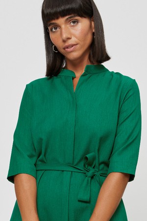 Lidia | Shirt Dress in Green from AYANI