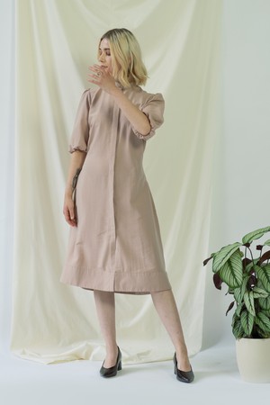 Melanie | Shirt Dress with balloon sleeves in rose from AYANI