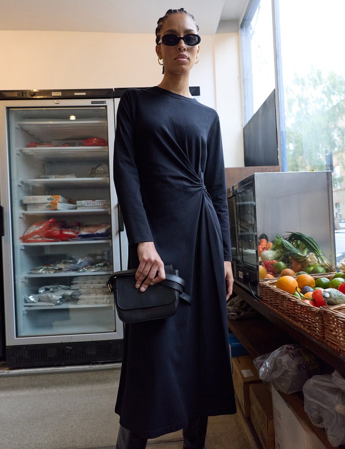 Ana Twist Front Dress from Baukjen