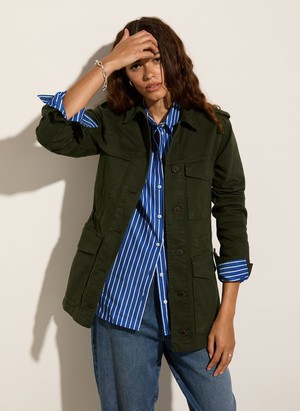 Drake Organic Cotton Utility Jacket from Baukjen