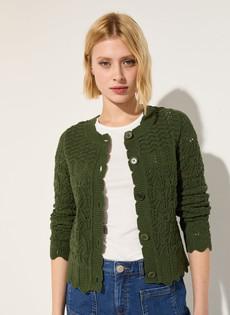 Ursula Ecotec Cardigan via Baukjen