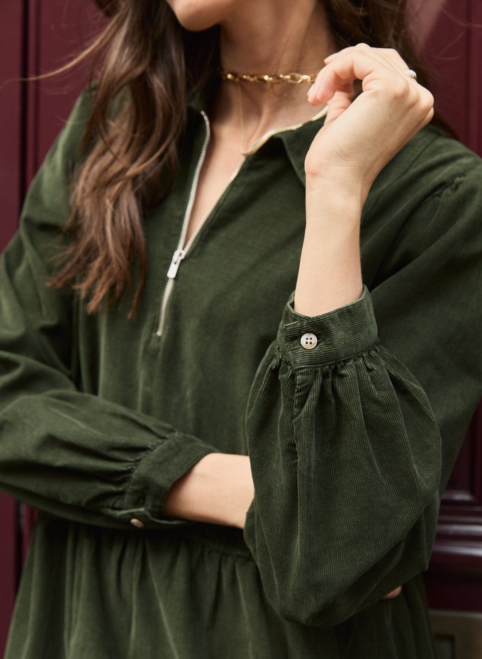 Jean Organic Corduroy Midi Dress from Baukjen