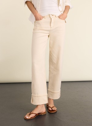 Helen Organic Cotton Stretch Turn Up Jeans from Baukjen