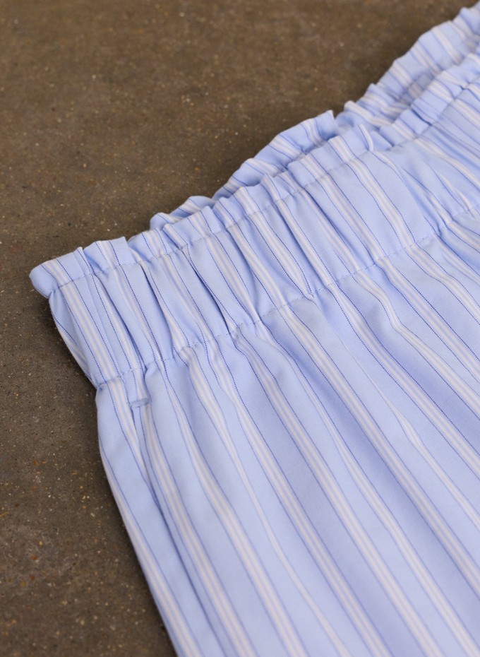 Minnie Organic Cotton Stripe Pyjama Shorts from Baukjen