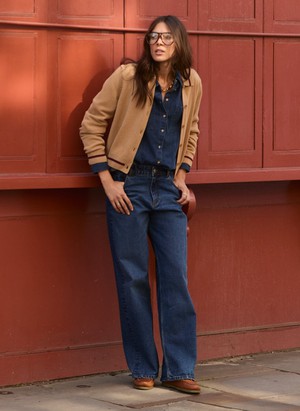 Gillian Wool Blend Collar Cardigan from Baukjen