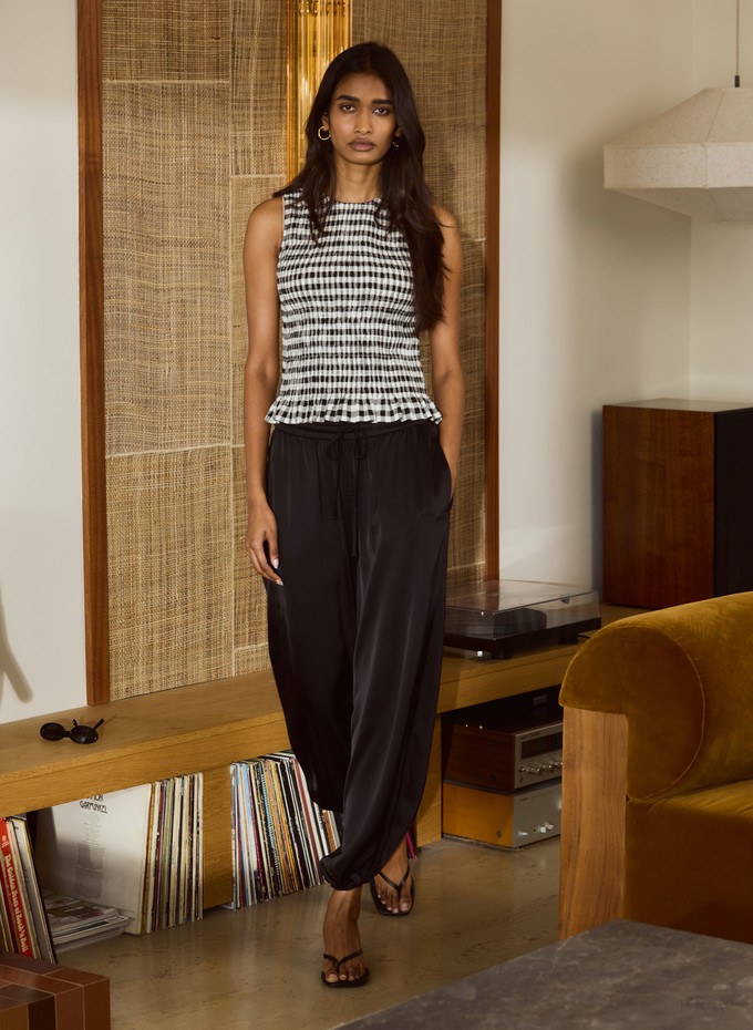 Brook Satin Balloon Trousers from Baukjen