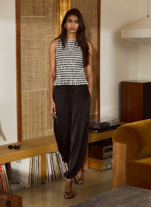 Brook Satin Balloon Trousers from Baukjen