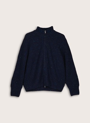 Lonnie Wool Blend Zip Cardigan from Baukjen