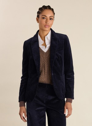 Wanda Organic Cotton Corduroy Blazer from Baukjen
