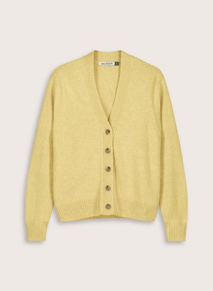 Ruth Wool with Cashmere V-Neck Cardigan from Baukjen