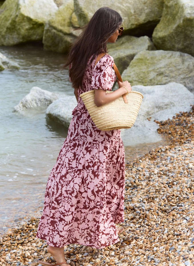 Tammy Organic Printed Midi Skirt from Baukjen