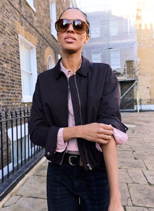 Esme Organic Cotton Bomber Jacket from Baukjen
