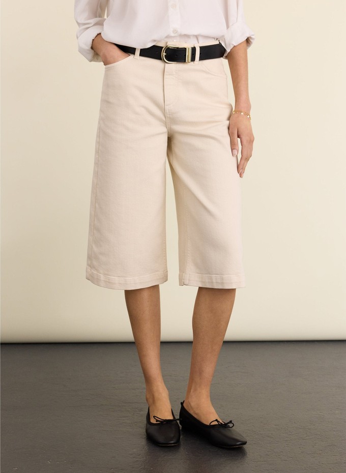 Tillie Organic Cotton Stretch Denim Shorts from Baukjen