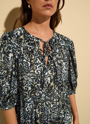 Mathilda Organic Cotton Kaftan Dress from Baukjen