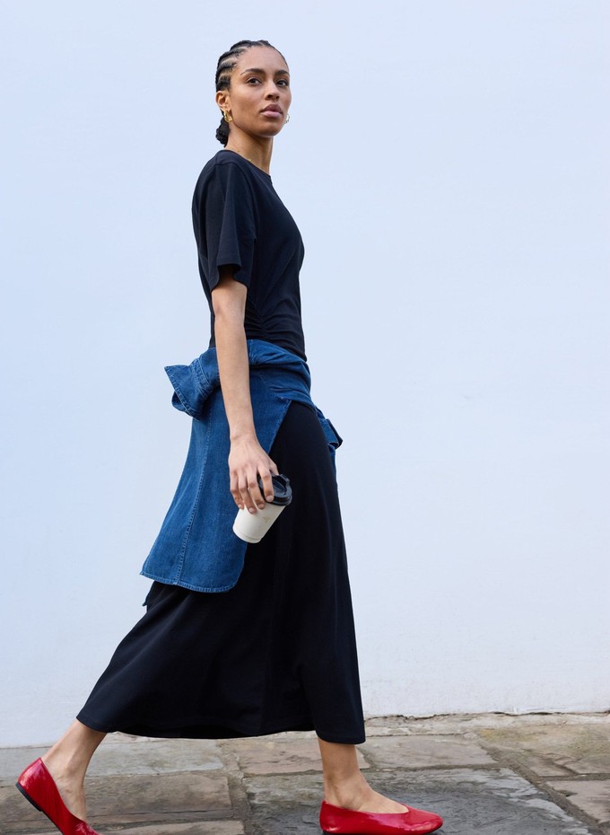 Jinny Ruched Waist Dress from Baukjen