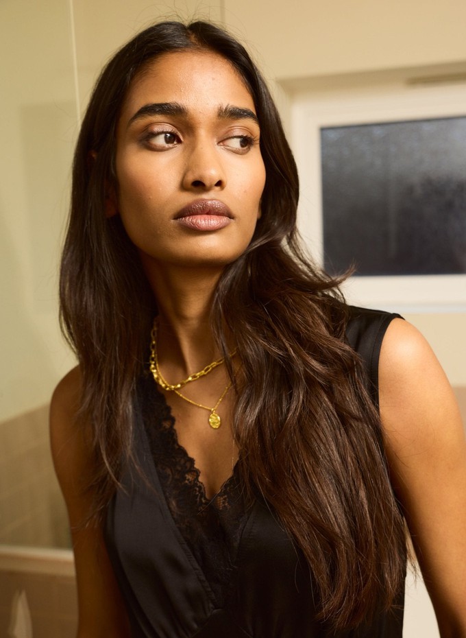 Anoushka Satin Slip Dress from Baukjen