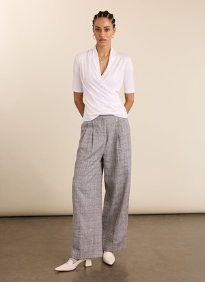 Rosamund Wrap Top from Baukjen