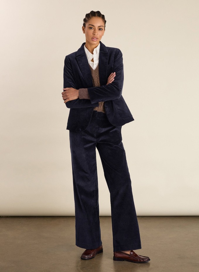 Wanda Organic Cotton Corduroy Blazer from Baukjen