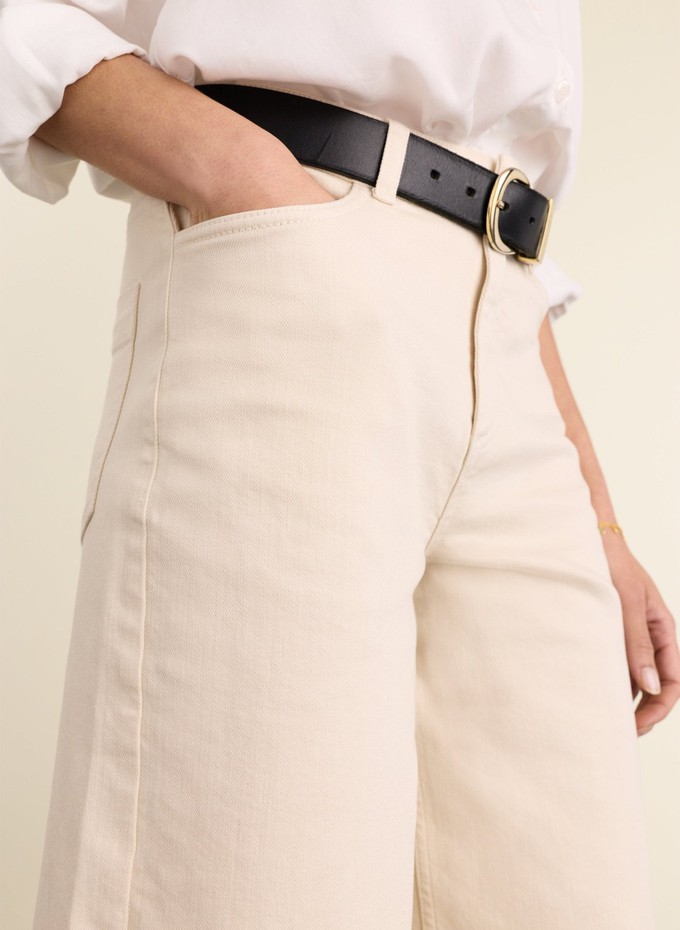 Tillie Organic Cotton Stretch Denim Shorts from Baukjen