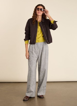 Briar Organic Cotton Crew Neck Cardigan from Baukjen
