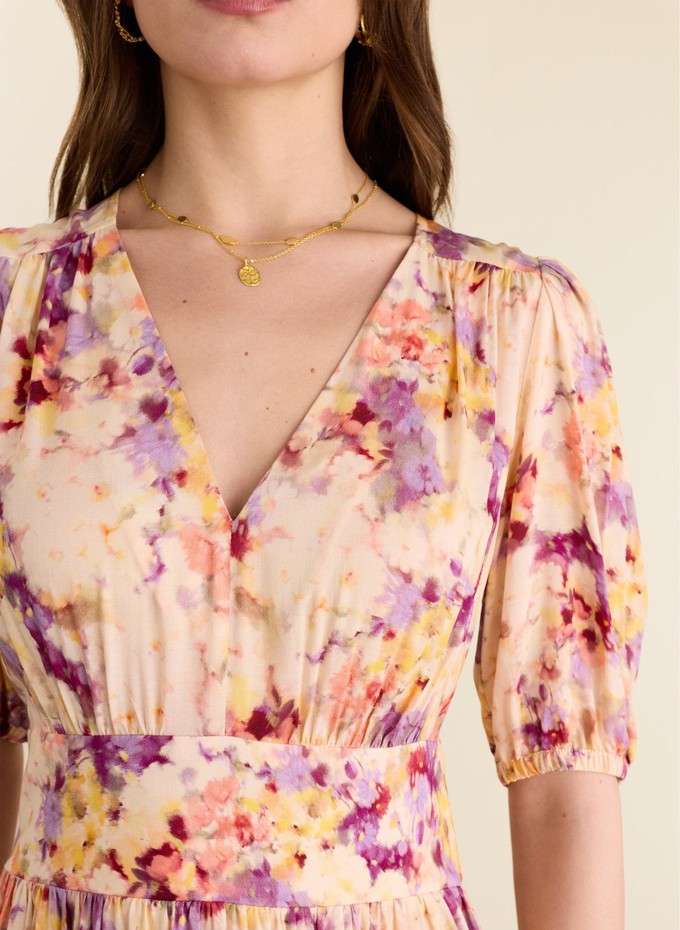 Lina Printed Midi Dress from Baukjen