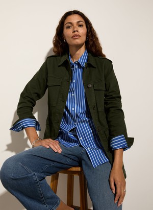 Drake Organic Cotton Utility Jacket from Baukjen