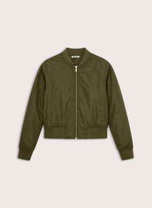 Eve Cropped Bomber Jacket from Baukjen