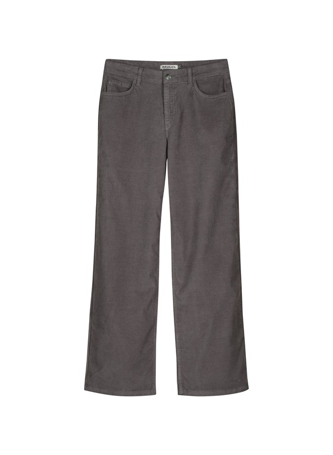 Bethany Organic Cotton Corduroy Wide Leg Trousers from Baukjen