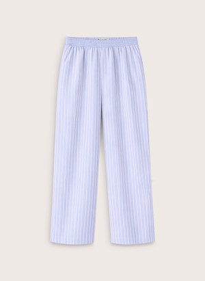 Iva Organic Cotton Stripe Pyjama Trousers from Baukjen
