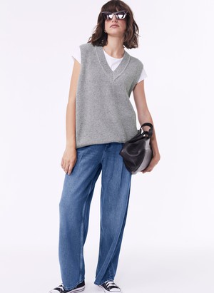 Katalina Recycled Wool Knitted Vest from Baukjen