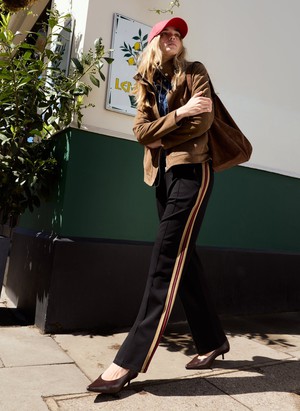 Marjorie Side Stripe Trousers from Baukjen