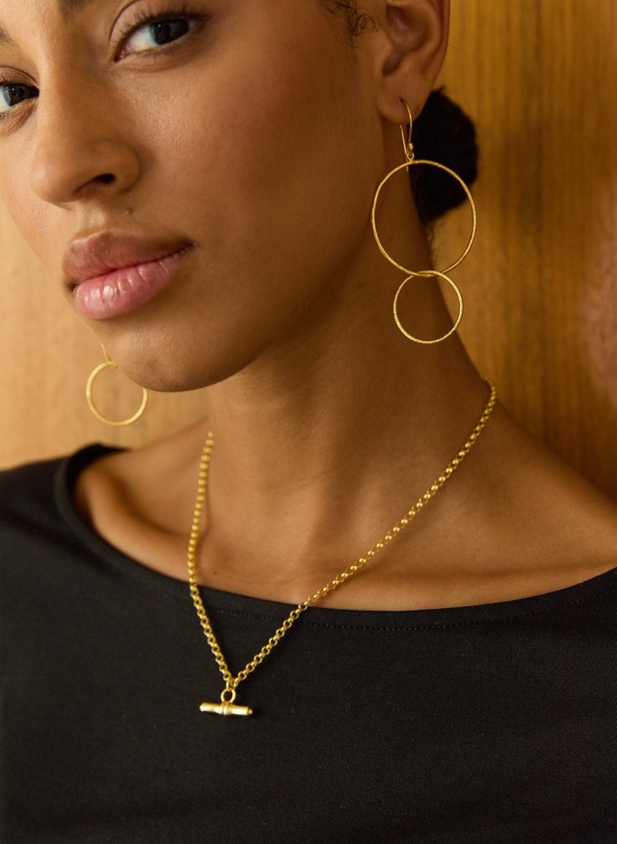 Emma Hoop Earrings from Baukjen