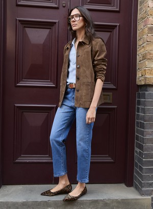 Petite Eda Organic Cotton Stretch Boyfriend Jeans from Baukjen