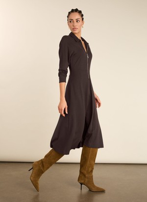 Mariposa Ponte Midi Dress from Baukjen