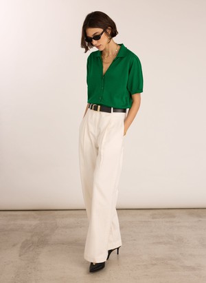 Sara Organic Cotton Short Sleeve Cardigan from Baukjen