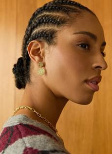 Rose Drop Earrings via Baukjen
